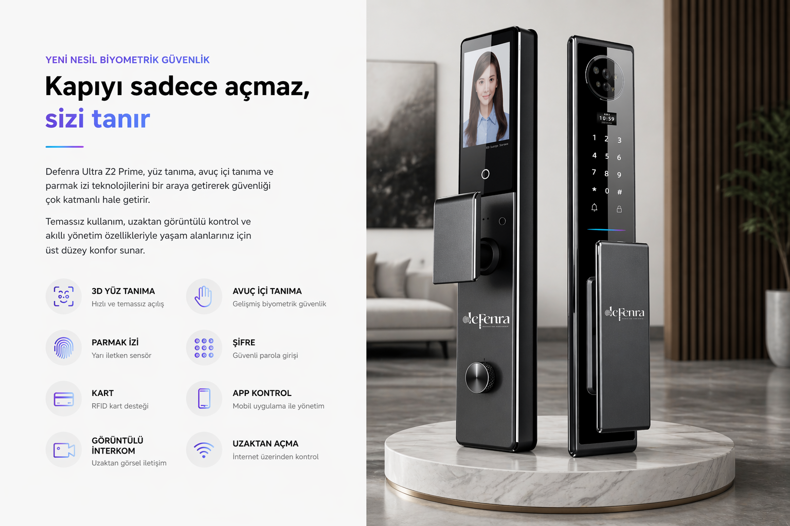 Defenra Ultra Z2 Prime &ouml;n g&ouml;r&uuml;n&uuml;m